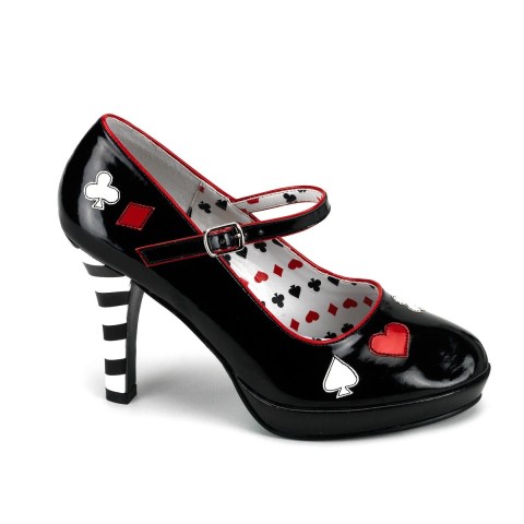 Zapatos Mary Jane negros con adornos - Contessa-57 