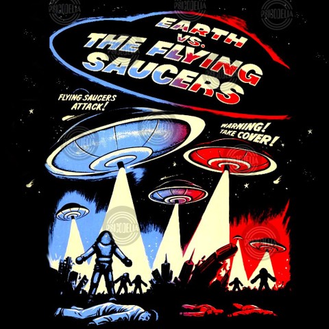 Camiseta Flying Saucers
