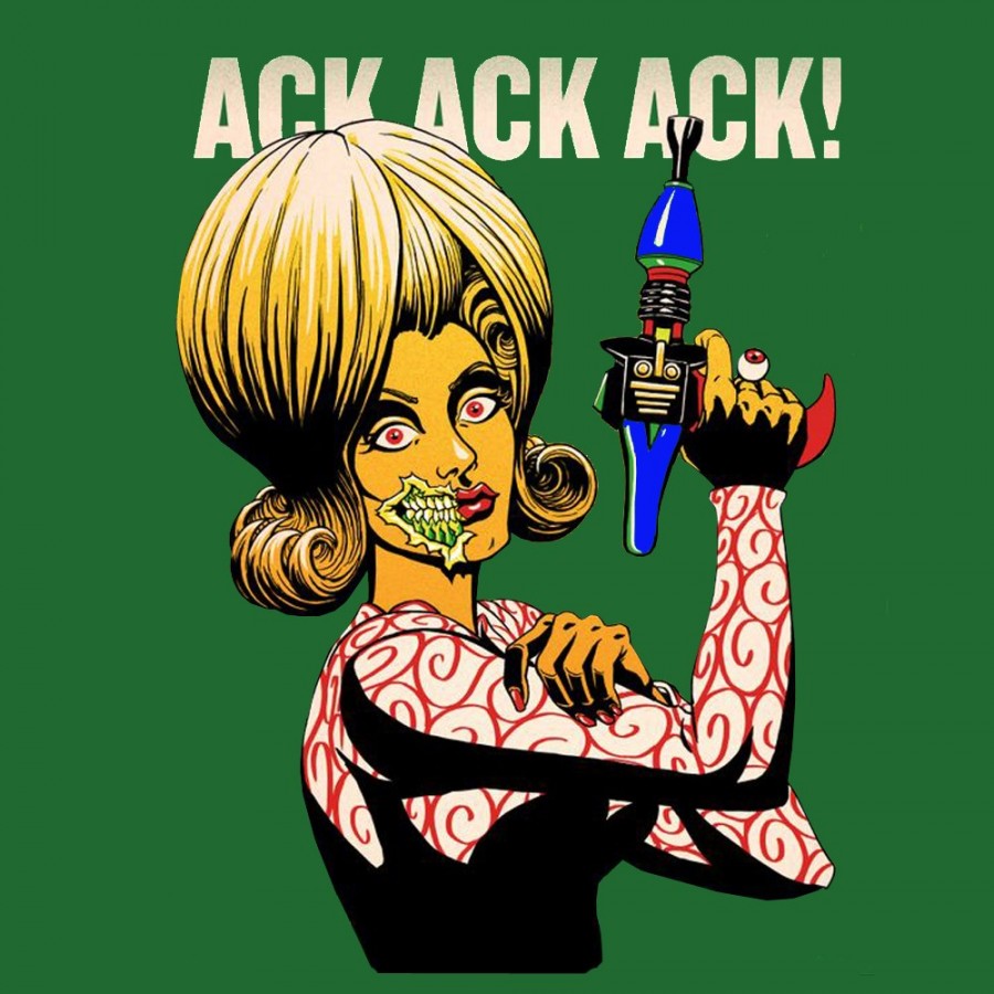 Camiseta Mars Attacks! - Ack