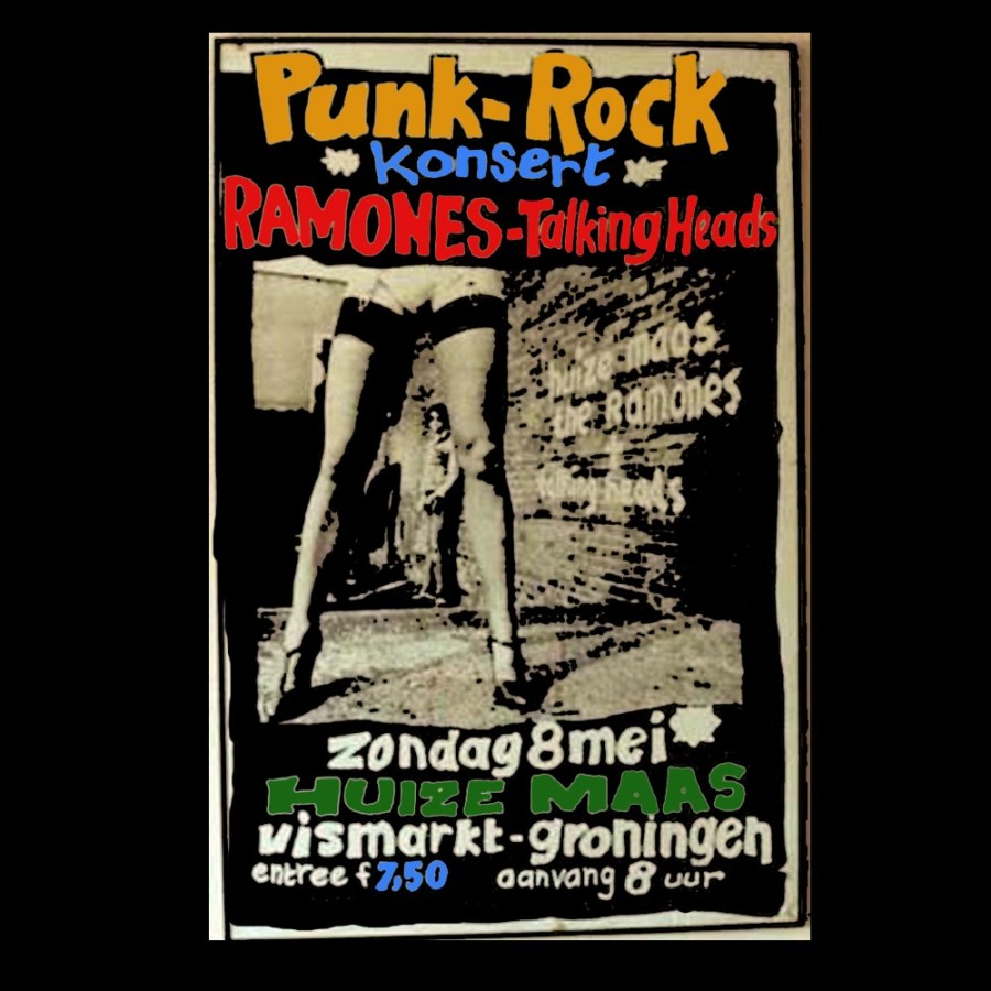 Camiseta Punk Rock - Ramones Talking Heads