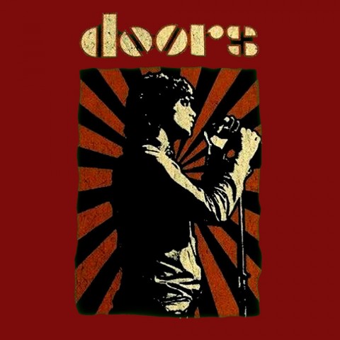 Camiseta The Doors Cartel